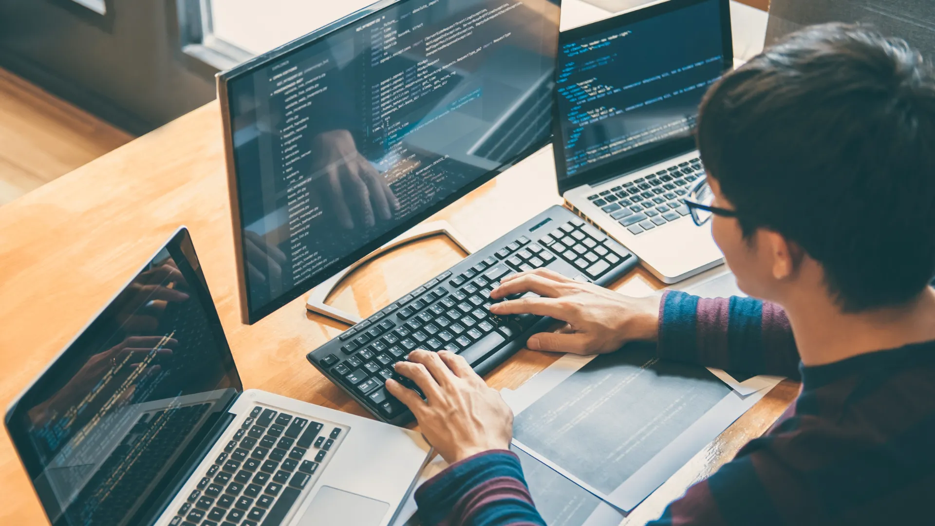 Professional website design example