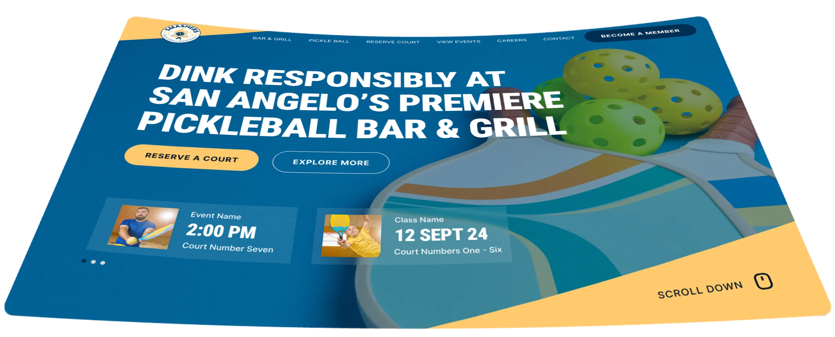 website Mockup